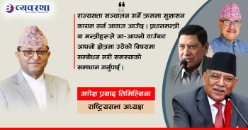 सन्तुलत र नियमनका लागि राष्ट्रियसभाको महत्व छ : अध्यक्ष तिमिल्सिना